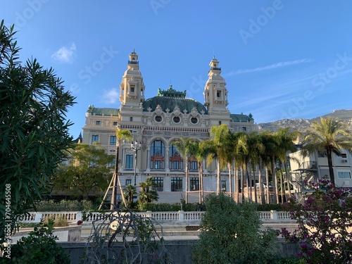 teatro dell'Operà di Monte Carlo nel Principato di Monaco	