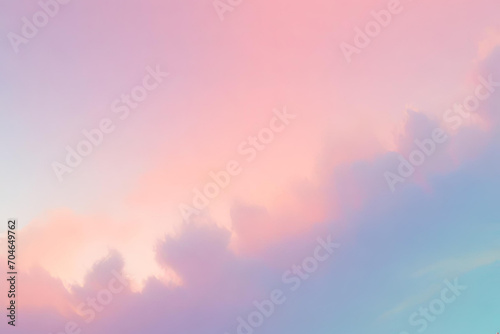 Smooth gradient pastel colors sky, Pastel sky background, beautiful sky background, Sunset sky © ins.dsign