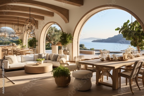 Modern Mediterranean Villa Interior Design © duyina1990