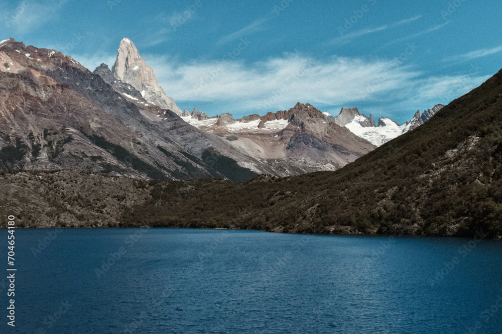 Obraz premium Lake on the mountain