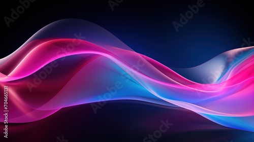 Colorful abstract background with smooth and wavy shapes