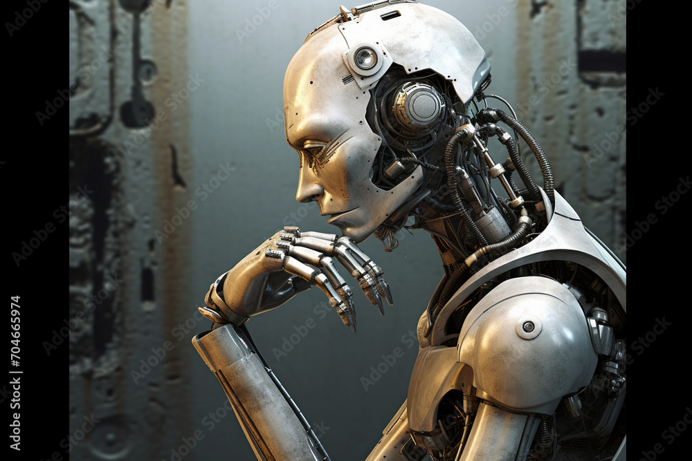 Wondering robot Wondering robot