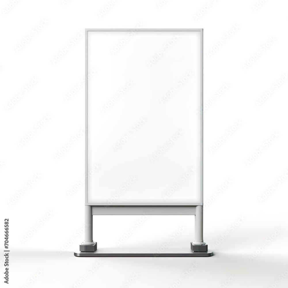 Outdoor advertising POS POI stand banner mockup. Outdoor advertising POS POI stand banner mockup.