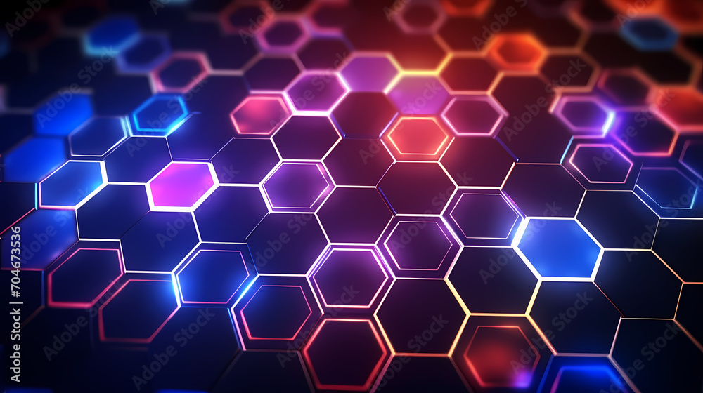 Fototapeta premium Technology abstract graphic poster web page PPT background, technology background