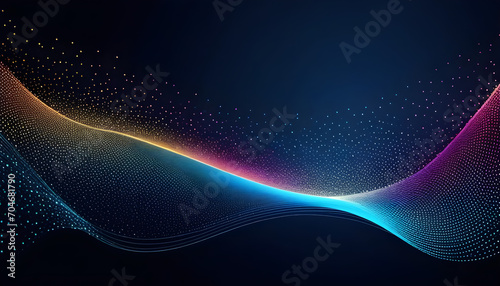 Abstract technology particles lines mesh background. Vector abstract graphic design banner pattern background web template.