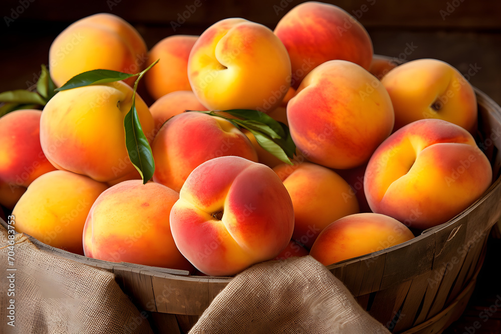 Yellow Summer Peaches Yellow Summer Peaches