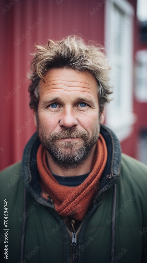 Portrait of a Nordic man Portrait of a Nordic man