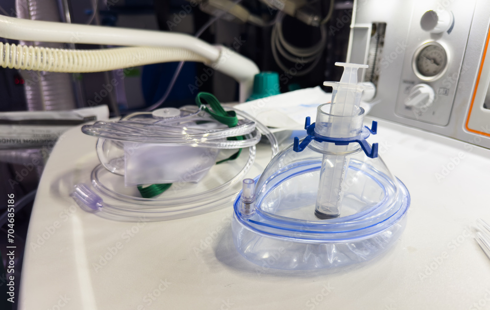 bright, sterile hospital airway with medical equipment and beds, symbolizing healthcare, treatment, and healing bright, sterile hospital airway with medical equipment and beds, symbolizing healthcare, treatment, and healing