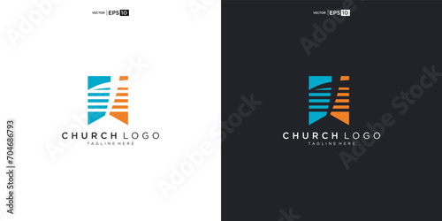 Church logo. Christian symbols. The Cross of Jesus