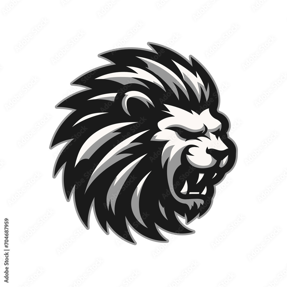 lion sports logos, emblems, badges, esport, gaming, Vector lion sports logos, emblems, badges, esport, gaming, Vector