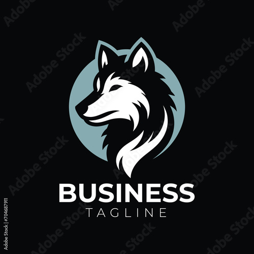 wolf sports logos, emblems, badges, esport, gaming, Vector