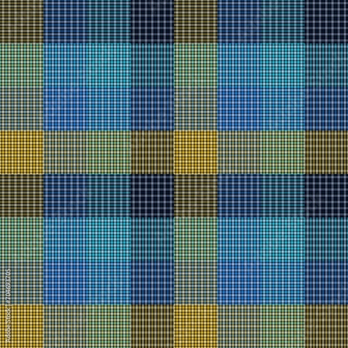 Seamless abstract background with a pattern of colored squares and rectangles.
