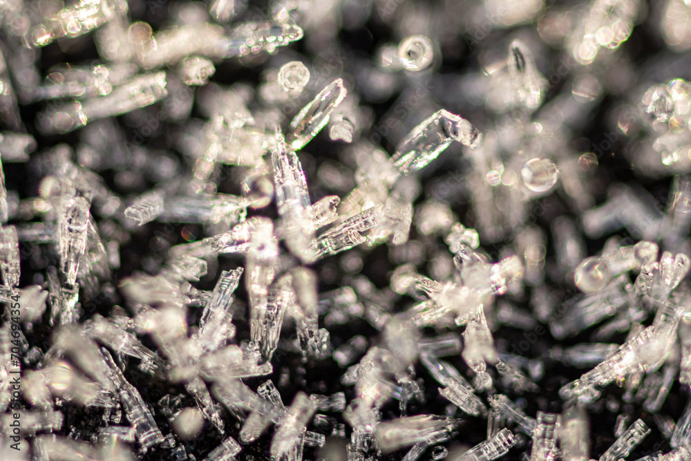 Macro Ice crystals