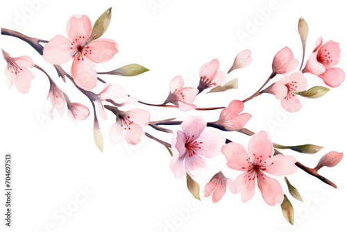 Fototapeta Naklejka Na Ścianę i Meble -  Pink blossom of sakura or cherry tree