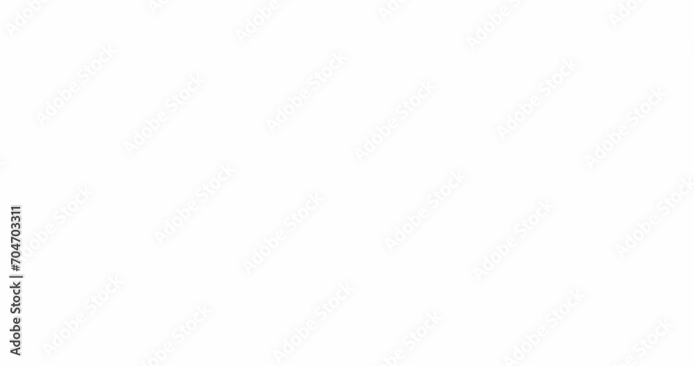 Abstract spiral transition, opener or ending. Loop circle geometric spiral transition on white background. 4K resolution animated transition.