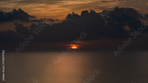 sunrise in Mexico, Cancun