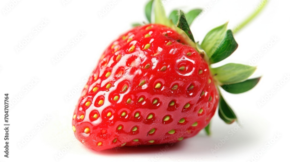 strawberry isolated on white background. strawberry isolated on white background.