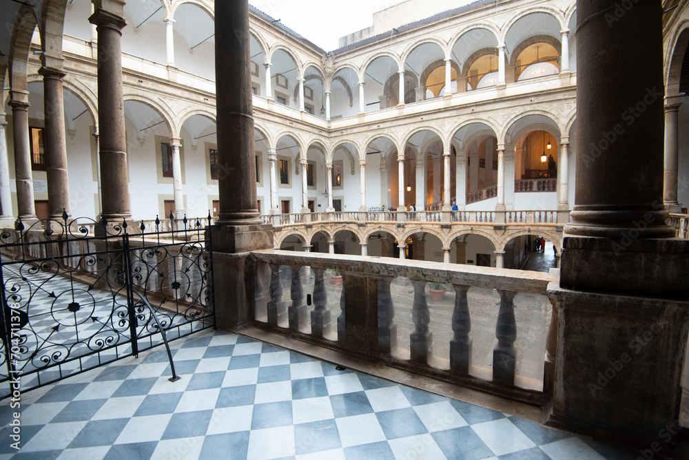 Naklejka premium Norman Palace in Palermo - Sicily - Italy
