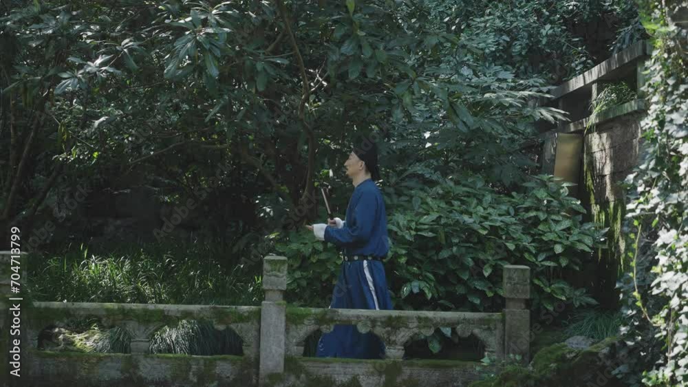 people in ancient costume walking in yard people in ancient costume walking in yard