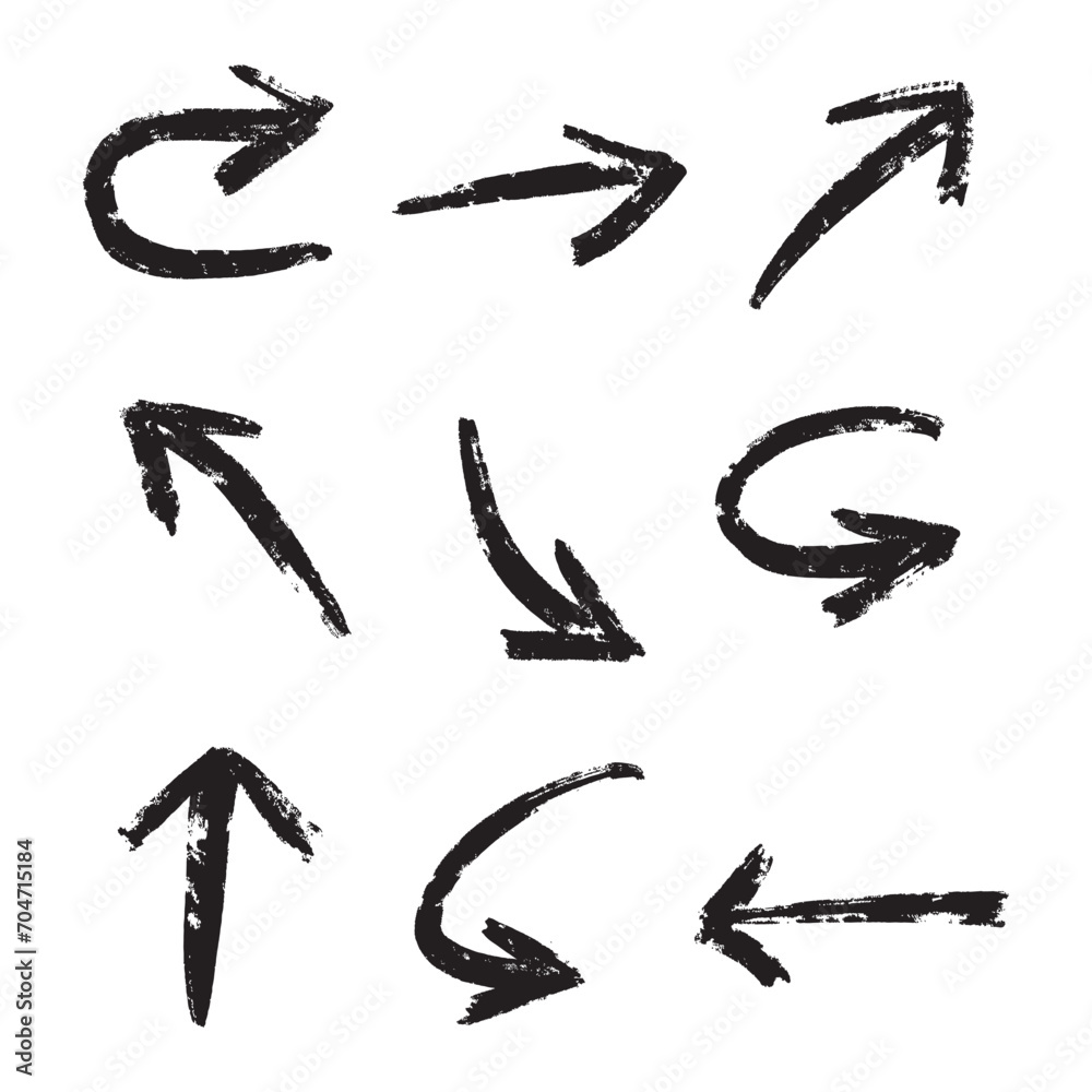 hand drawn arrows hand drawn arrows