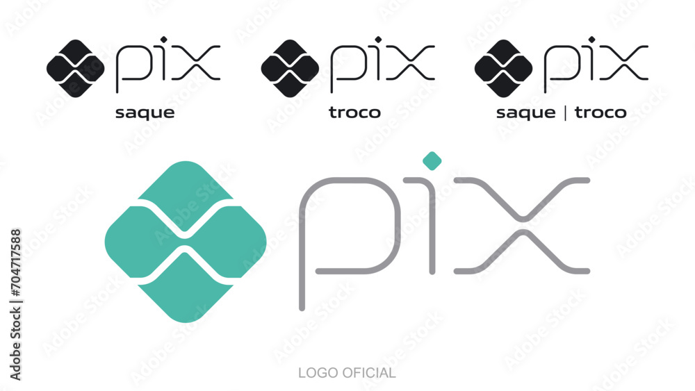 Transferência de dinheiro online no Brasil. Faz o Pix. Pague com Pix. Transferir Pix. Saque e Troco em Pix. Logo Oficial 1001