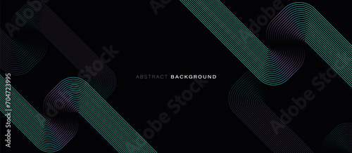 Blue and Violet abstract background with glowing lines curve geometric. Modern shiny purple lines pattern. Modern Landing Page, Template, and websites. Vector illustration