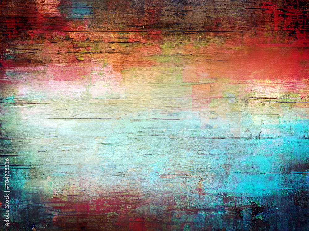 Colorful painted wooden planks as background texture Colorful painted wooden planks as background texture