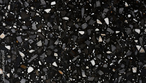 Black and white rock tile background.