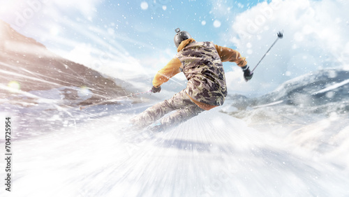 Fotografía Skis