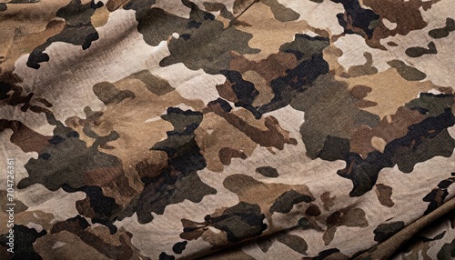 The camouflage fabric texture wallpaper.