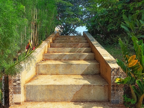 stairway to a square