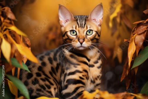 Cat breed originating from the Bengal region