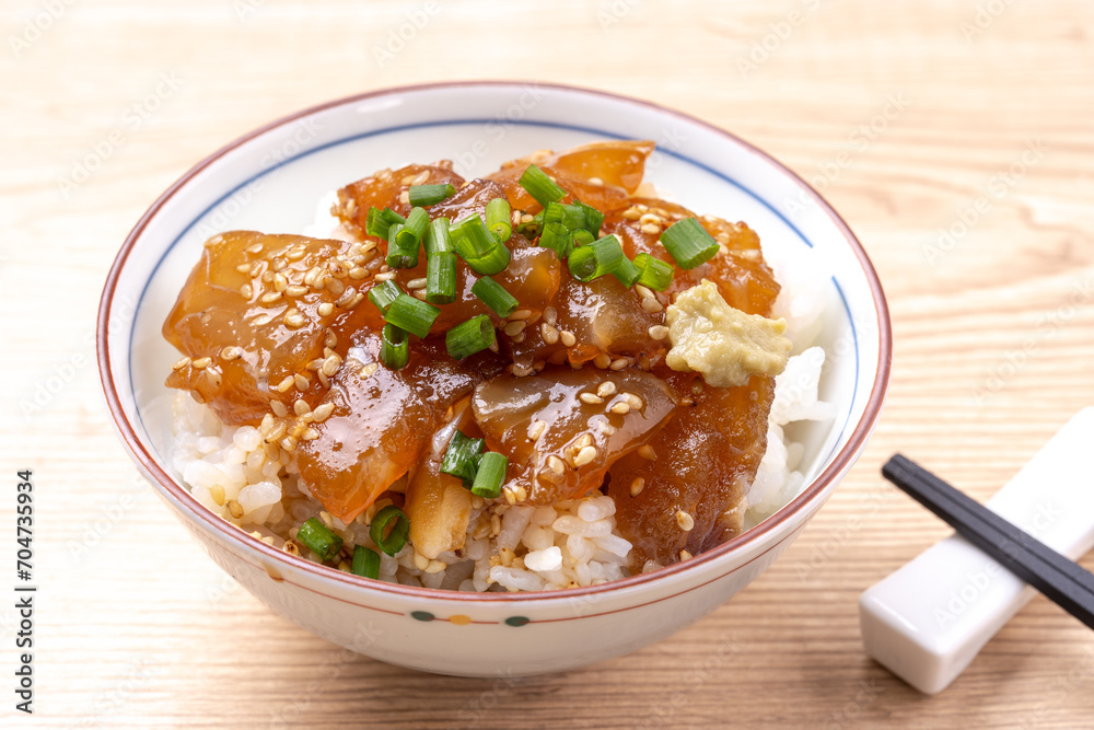 鯛の漬け丼 鯛の漬け丼