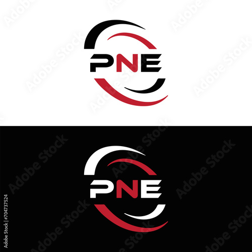 Free Download PNE logo. P N E design. White PNE letter. PNE, P N E letter logo design. Initial letter PNE letter logo set, linked circle uppercase monogram logo. P N E letter logo vector design.	
 - GFXLoad