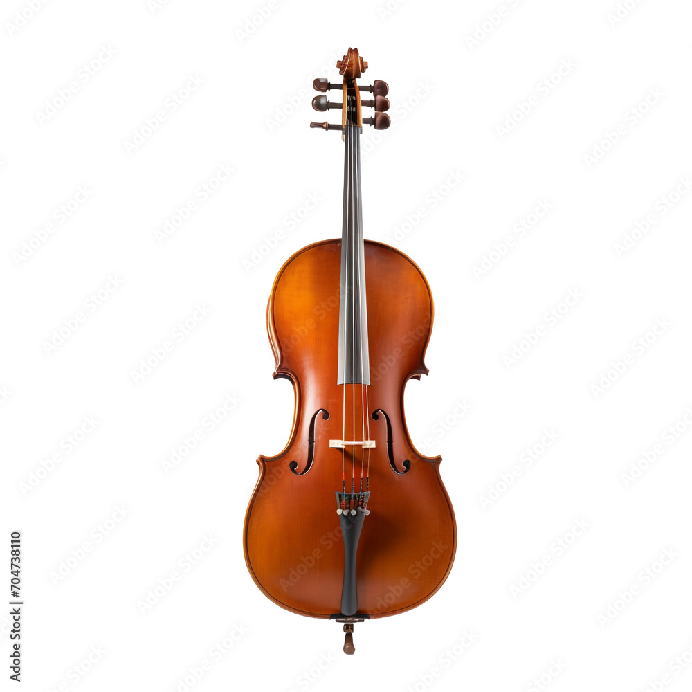 Obraz premium Cello isolated on transparent background
