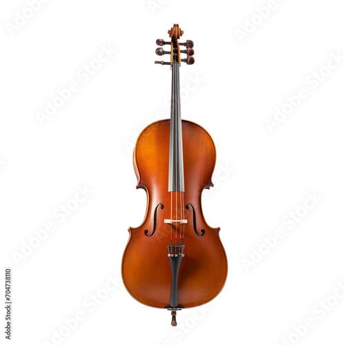 Cello isolated on transparent background