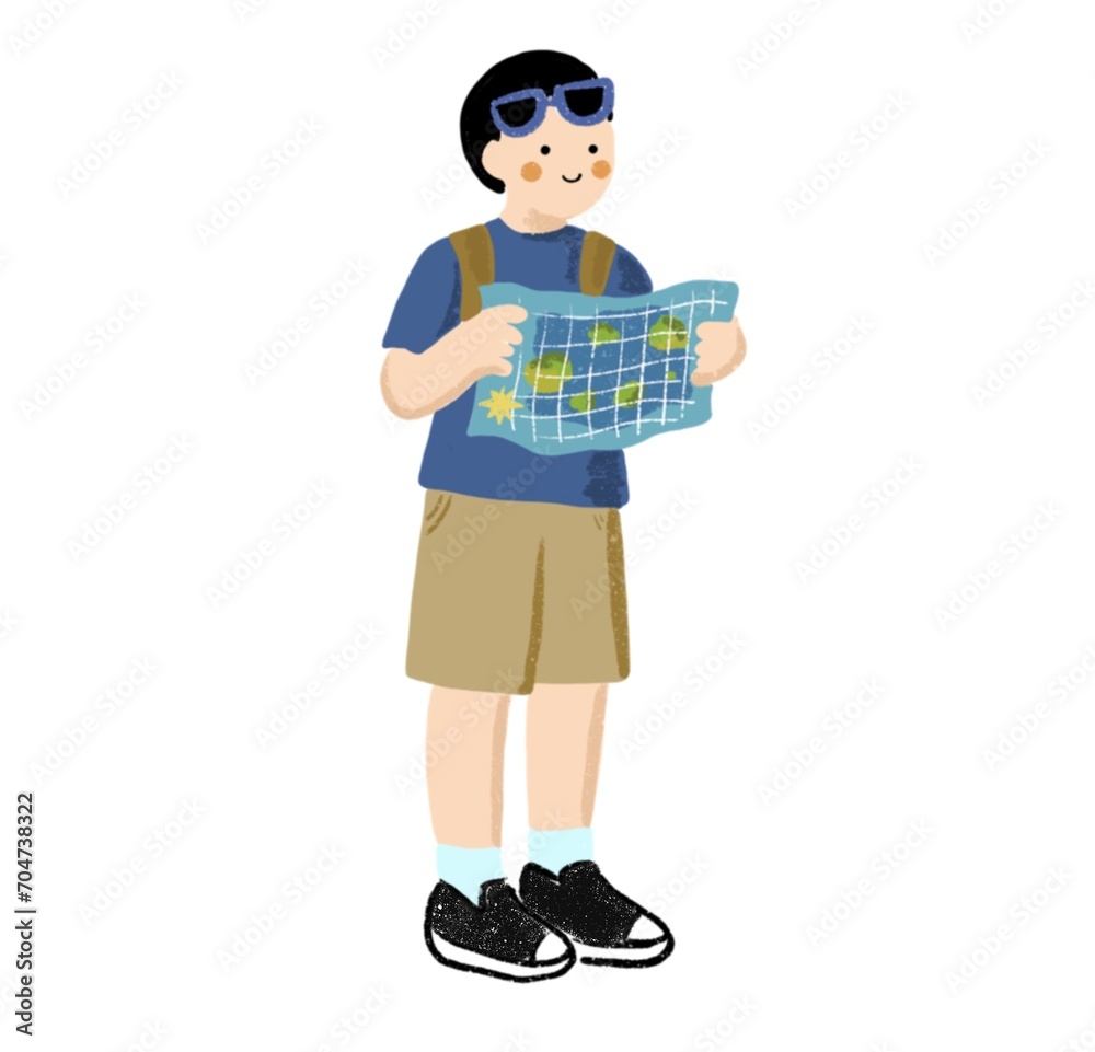 cute man / boyfriend character illustration icon cute man / boyfriend character illustration icon