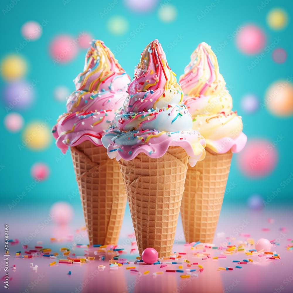 ice cream cone ice cream cone