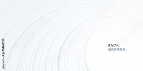 Modern wavy abstract white background