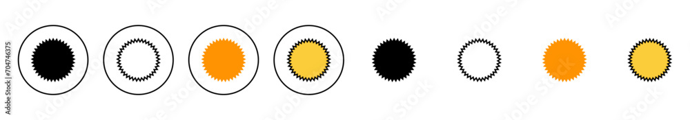 Badge icon set vector. Awards icon vector. Achieve sign and symbols Badge icon set vector. Awards icon vector. Achieve sign and symbols