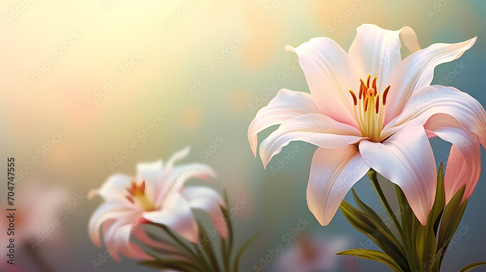 Fototapeta premium Holiday party background, New Year, birthday, celebration, Christmas background with blank copy space