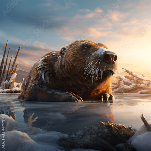Giant Beaver ice age © Sweet_Harmony💙💛