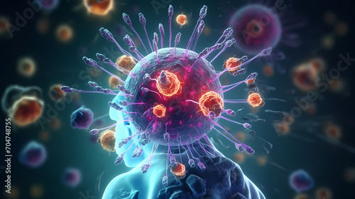 Technology abstract graphic poster web page PPT background, technology background