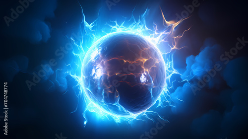 Technology abstract graphic poster web page PPT background, technology background