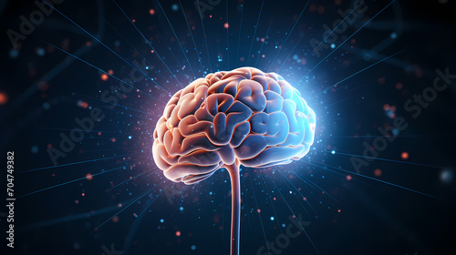 Technology abstract graphic poster web page PPT background, technology background