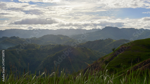 Mountain view of Tropical Island, Bohol, Philippines