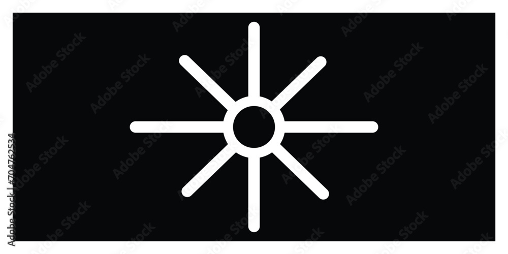 sun stars symbol astrology space, planets galaxy phases solar system shadow vector illustration flat icon logo web mobile concept design black white isolated background sun stars symbol astrology space, planets galaxy phases solar system shadow vector illustration flat icon logo web mobile concept design black white isolated background