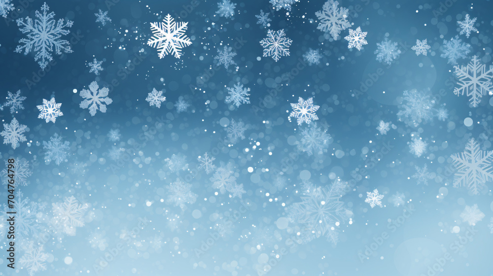 Snowy Christmas design background
