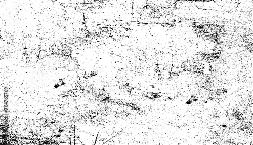 Abstract grunge background. Distress Overlay Texture. Dirty, rough backdrop. Stained, damaged effect. Illustration with spots and splatters. Grainy and distressed black and white texture. 