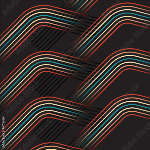 Abstract color lines background